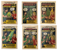Smell-Proof Mylar Bags 7×10cm – Sci-Fi Horror Comic Collection | Midnight Horror Vol. II