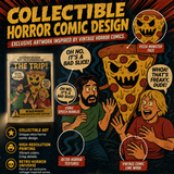 Smell-Proof Mylar Bags 7×10cm – Horror Hotbox