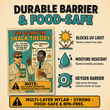 Smell-Proof Mylar Bags 7×10cm – Snacklore Series