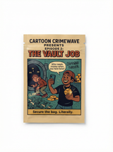 Smell-Proof Mylar Bags 7×10cm – Cartoon Crimewave