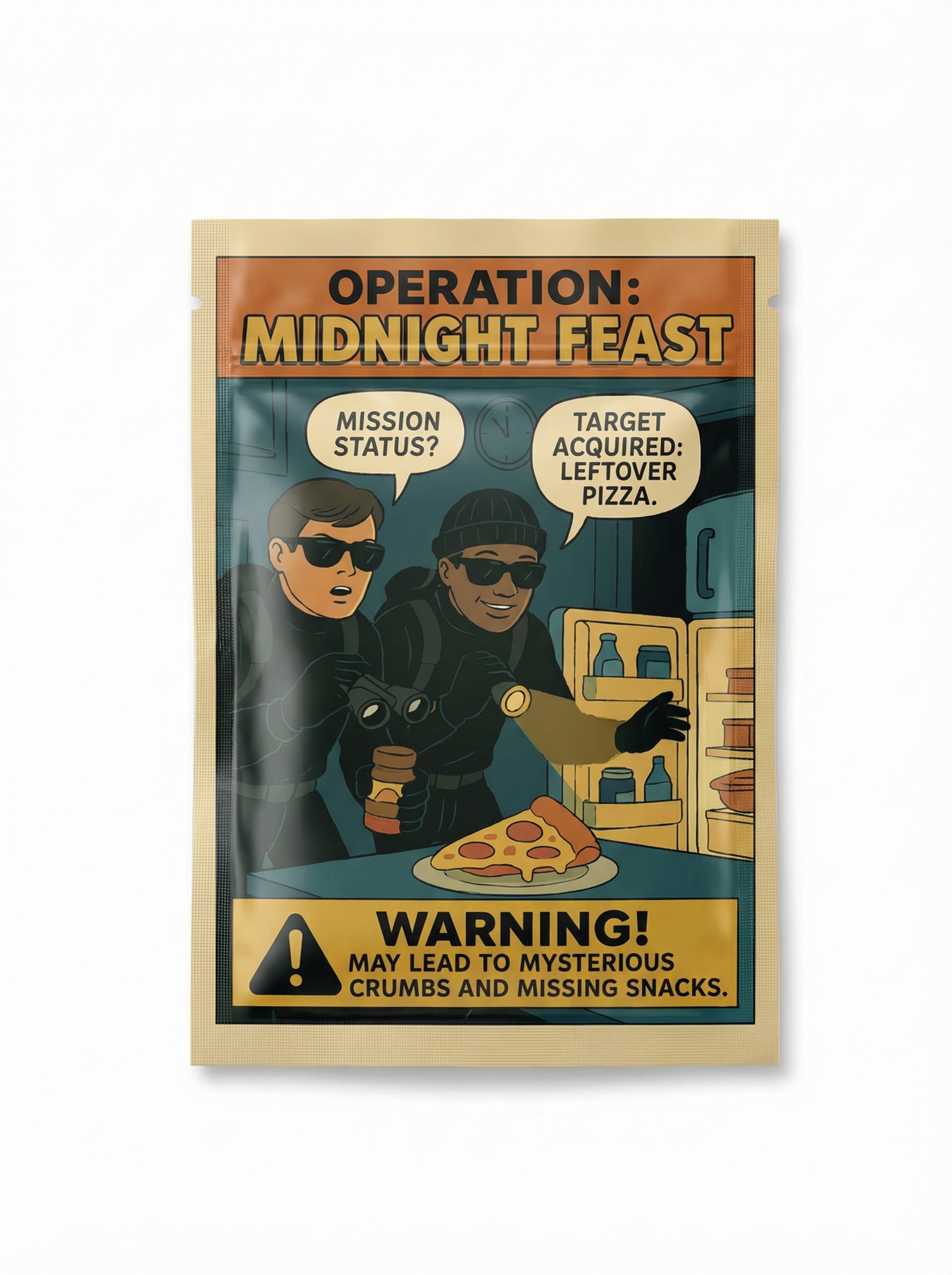 Smell-Proof Mylar Bags 7×10cm – Snack Ops Cartoon Series