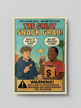 Smell-Proof Mylar Bags 7×10cm – Snacklore Series