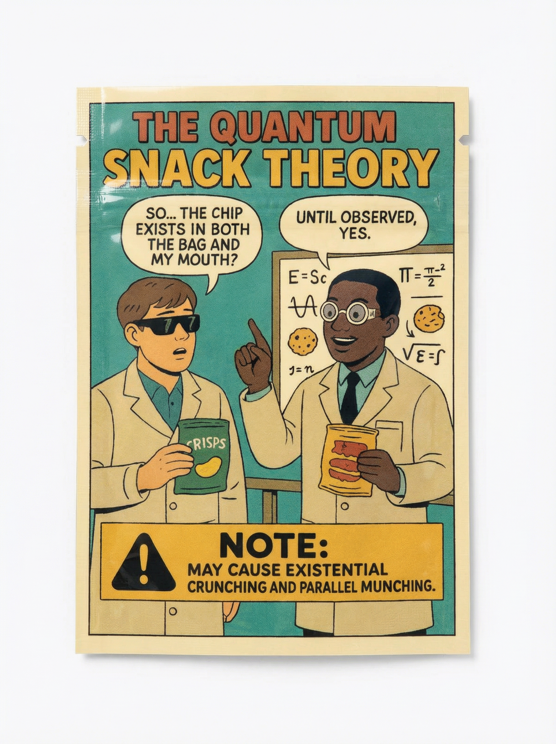 Smell-Proof Mylar Bags 7×10cm – Snack Ops Cartoon Series